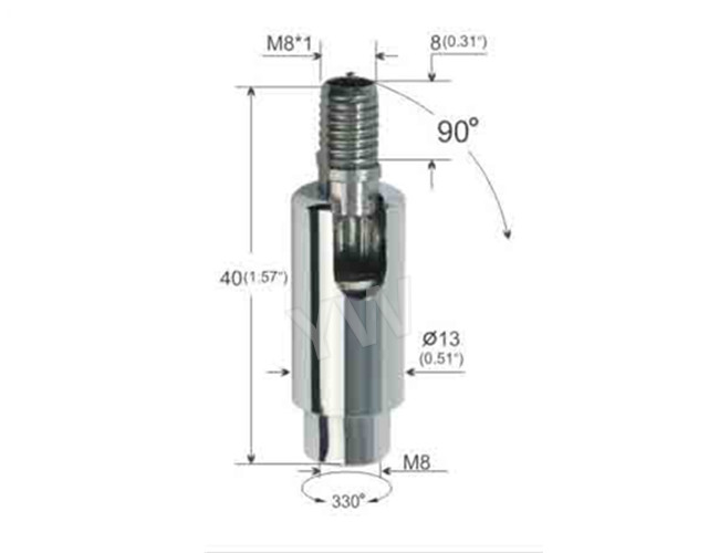 Track Light Lamp Swivel Joint Swivel Lamp Parts For