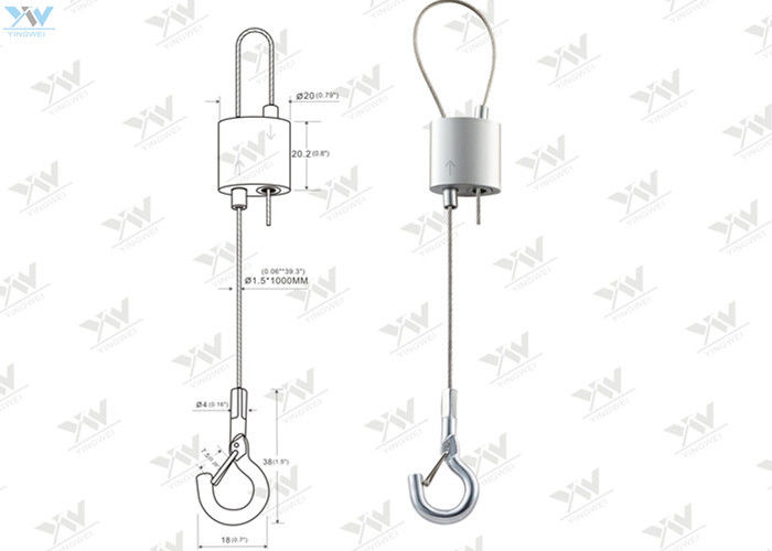 Self Lock Cable Suspension Fittings Fast Installation Wire Suspension