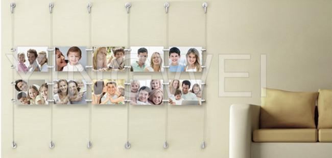 Stainless Steel Wire Art Hanging Systems For Business Window Displays