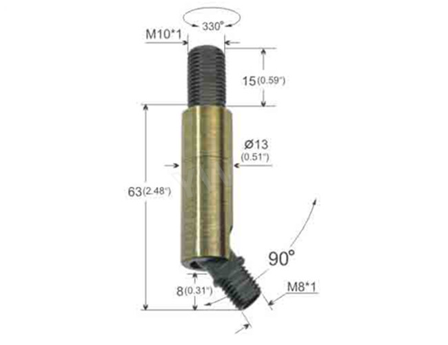 Commercial Lighting Swing Arm Lamp Replacement Parts Adjustable Brass
