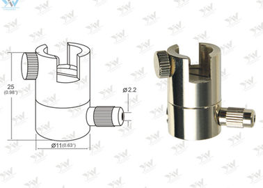 Top Clamp Gripper Cable Display Components Brass Material Cable Display