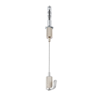 Screw In Steel Wire Hanging System With 1.2mm 80mm Breaking Load