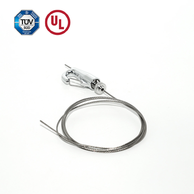 Decorative Painting Hook Lighting Accessories For Hanging System Cable Gripper With Spring-loaded Hook