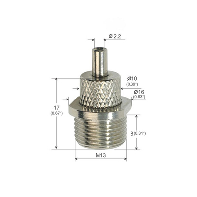 22*34mm Hook Size Adjustable Cable Grippers Customization For Ceiling Or Wall Mounted