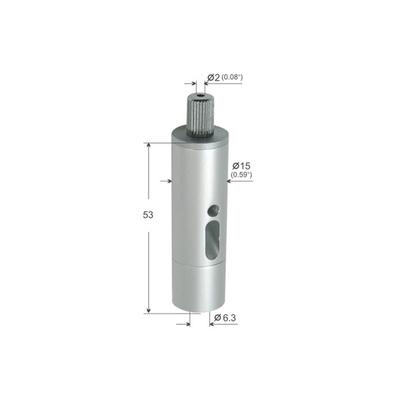 Side Exit 2mm Plunger Aircraft Cable Grippers Customize To Hang Picture