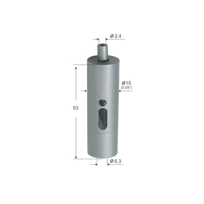 Side Exit 2mm Plunger Aircraft Cable Grippers Customize To Hang Picture