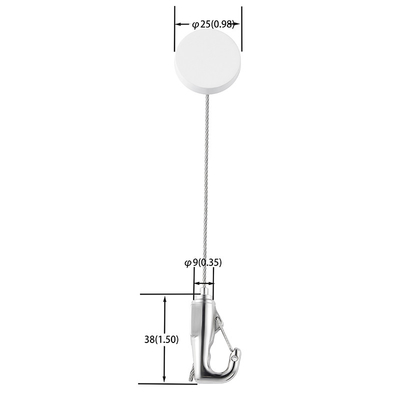 Gallery Picture Hanging System And Wall Painting Hangers With Screw In Ceiling Mount Coupler