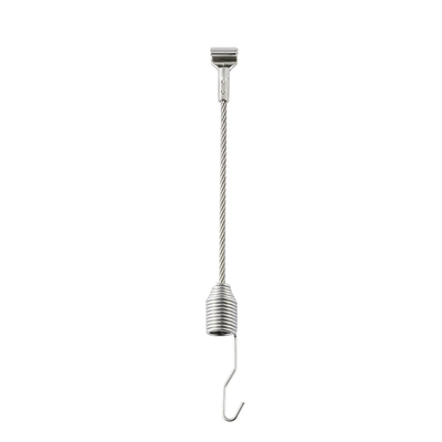 Screw In Steel Wire Hanging System With 1.2mm 80mm Breaking Load