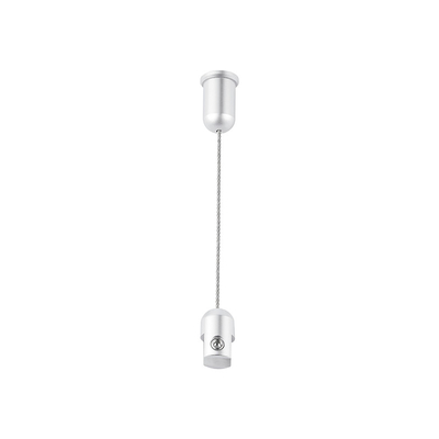 Screw In Steel Wire Hanging System With 1.2mm 80mm Breaking Load