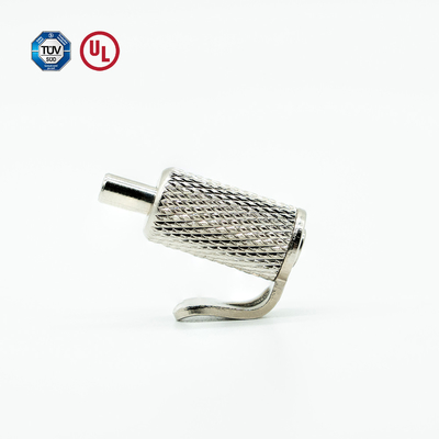 Factory Direct Sales Thread Cable Gripper With Hook Lighting Suspension Cable Gripper Wire Rope Cable Blockers