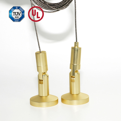 Brass Hanging Kit Display System For Billboard/Artwork Hanging Display