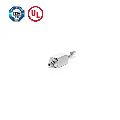 Square Wire Lock With J Type Hook Cable Gripper With Nickel Plating