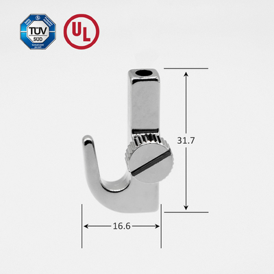 Adjustable Cable Gripper With Hook Hanging Kit For Suspension System Safe Load 15KG Suspension Kit