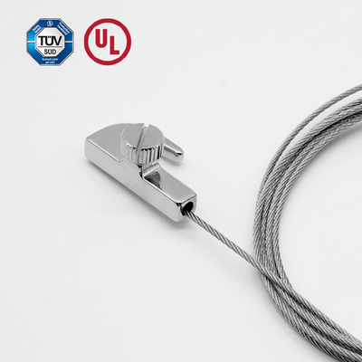 Adjustable Cable Gripper With Hook Hanging Kit For Suspension System Safe Load 15KG Suspension Kit
