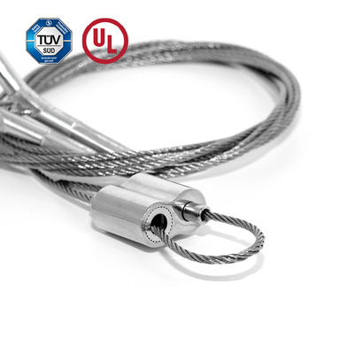 Safety Cable High Bay Light Hanging Suspension Kit Of Hanging System