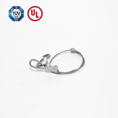 Customization Galvanized Steel Wire Rope Sling Wire Rope Thimble Safe Load of 10KG