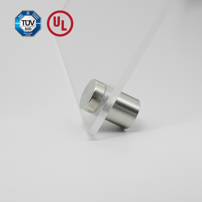 Stainless Steel Sign Standoff For Supporting Acrylic / Grass Panels Adjustable Durable