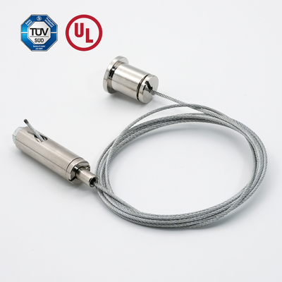 Hanging System For LED Ligth Cable Gripper With Male Screw
