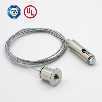 Hanging System For LED Ligth Cable Gripper With Male Screw