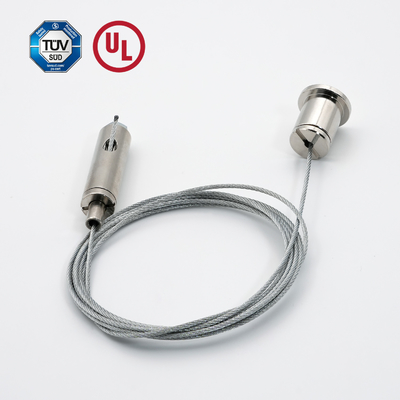 Hanging System For LED Ligth Cable Gripper With Male Screw
