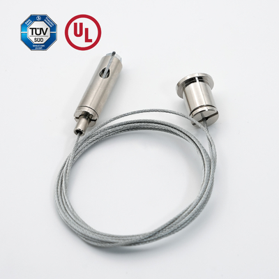Hanging System For LED Ligth Cable Gripper With Male Screw