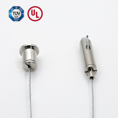 Hanging System For LED Ligth Cable Gripper With Male Screw
