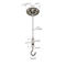 Brass Steel Three Holes Suspended Cable Lighting System With A Hook Gripper YW86019