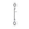 Double Loop 4mm 304 Stainless Steel Wire Rope Rigging Rope Lifting Slings YW86520