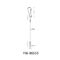 3mm Dia Plastic Covered Steel Wire Lifting Slings For Picture Hanging YW86531